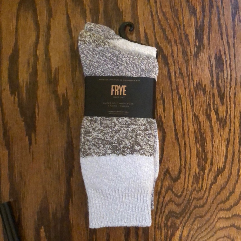 Frye Boot Socks pkg of 2 pair